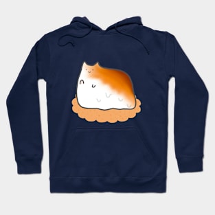 Toasted Marshmallow Cat Simple Cute Sweet Neko Meme Funny Food Anime Hoodie